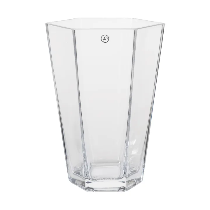 Ernst glass vase - 12.5x8x17 cm - ERNST