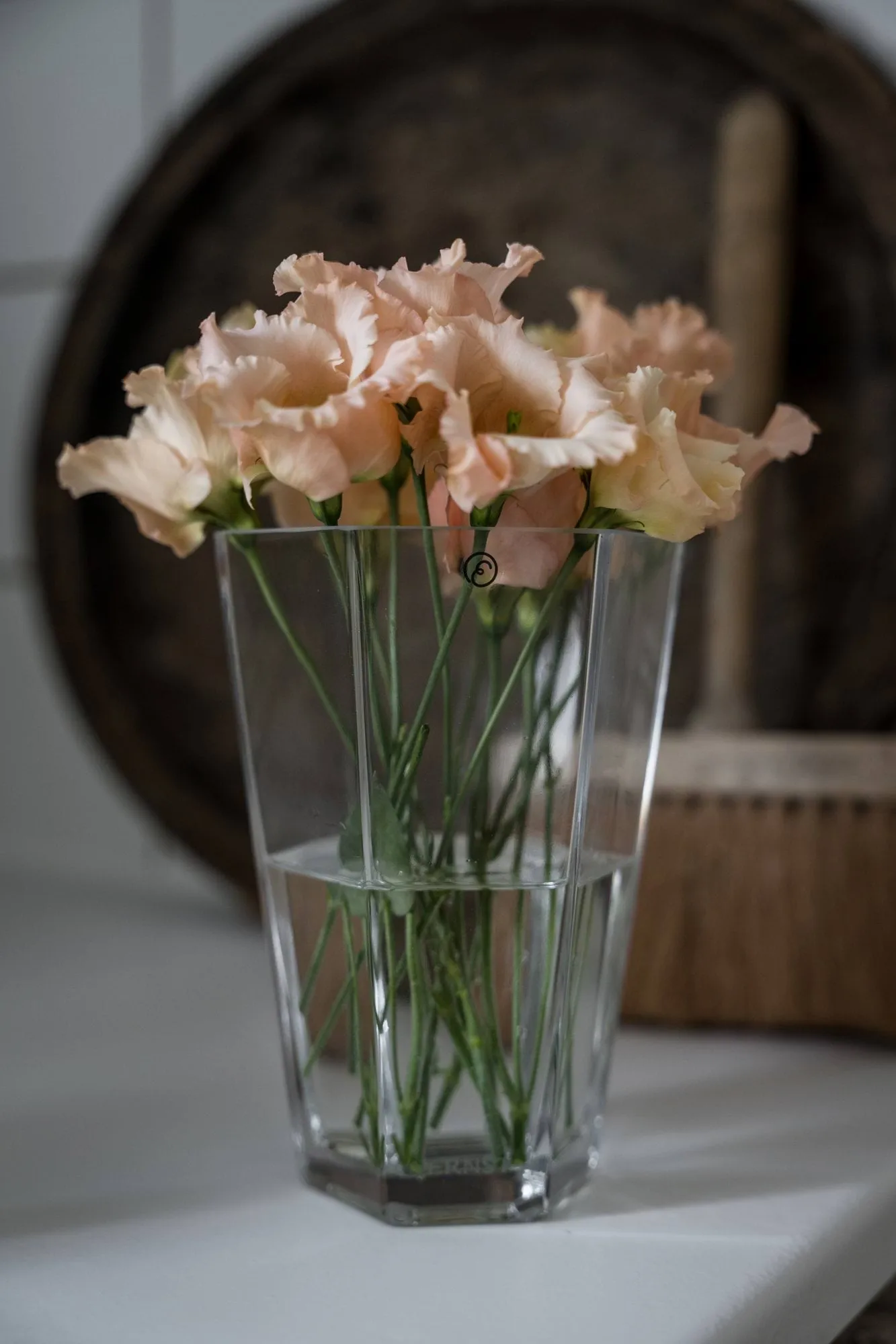 Ernst glass vase, 12.5x8x17 cm ERNST