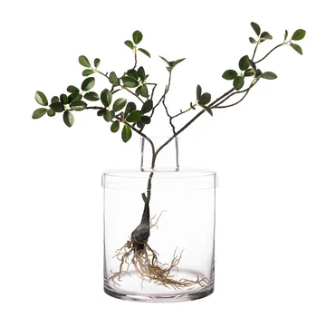 Ernst glass vase clear - Ø20.8 cm - ERNST