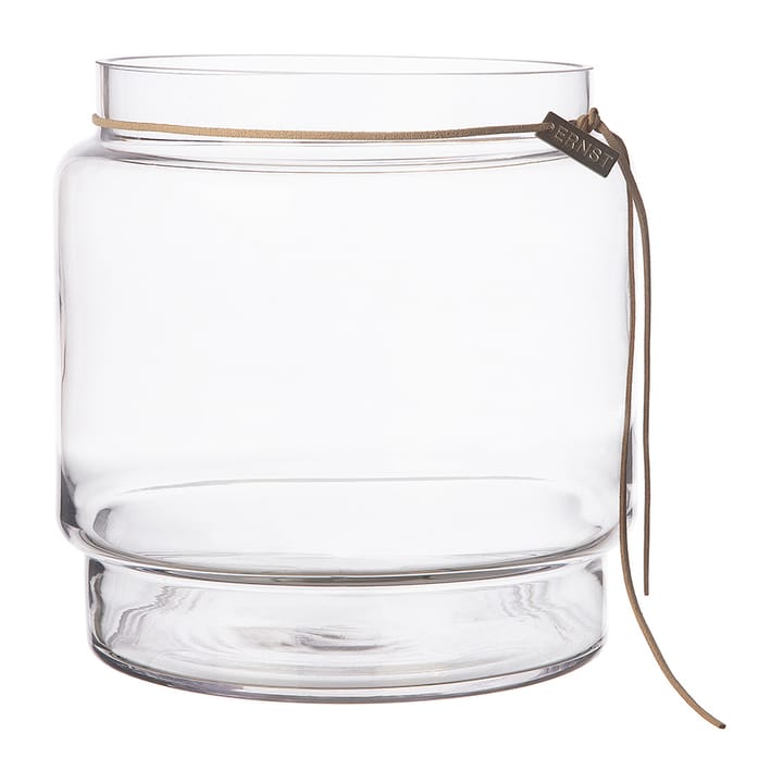 Ernst glass vase cylinder H20 cm Ø19.8 cm - Clear - ERNST