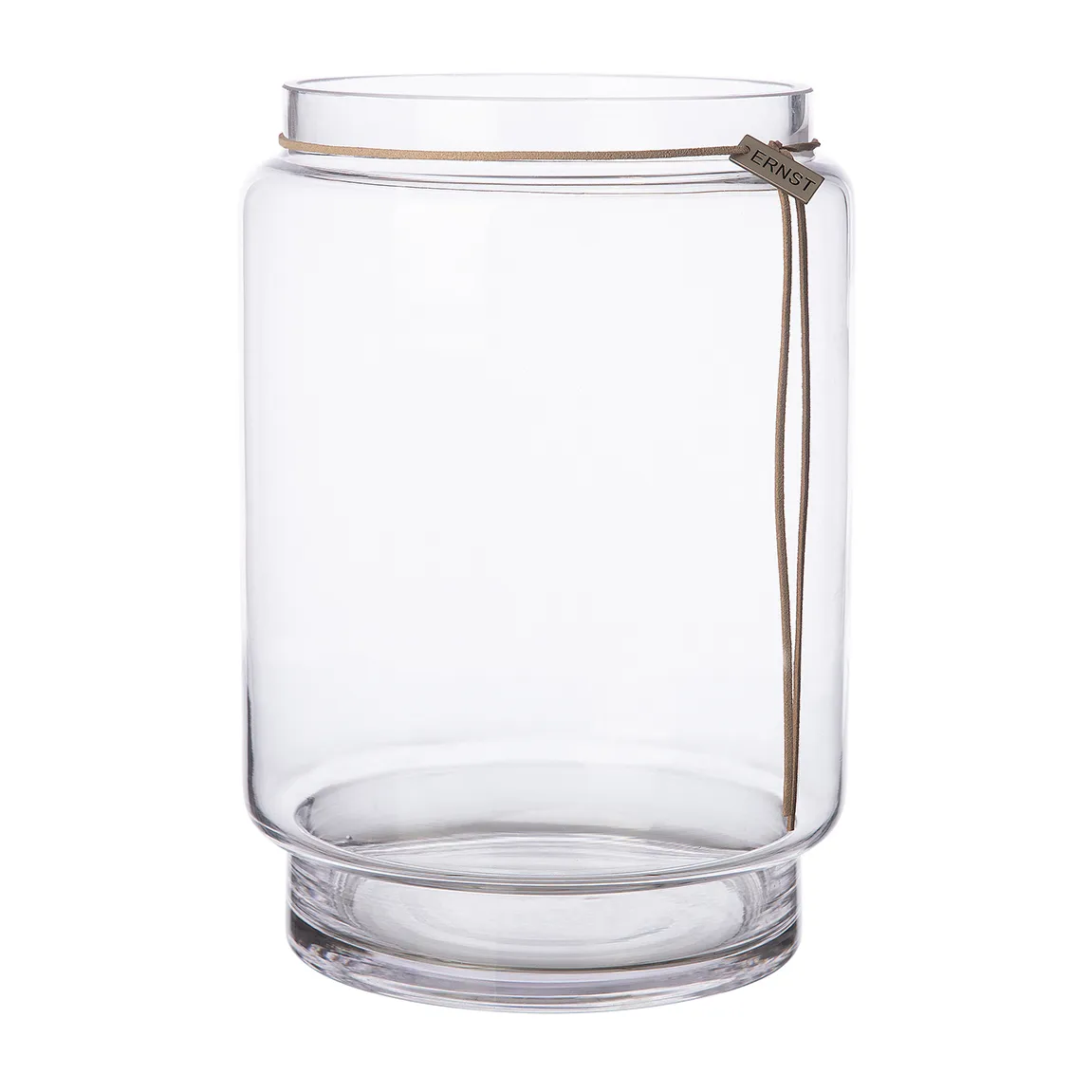 Ernst glass vase cylinder H28 cm o19.8 cm Clear | Scandinavian Design | Vases | Transparent