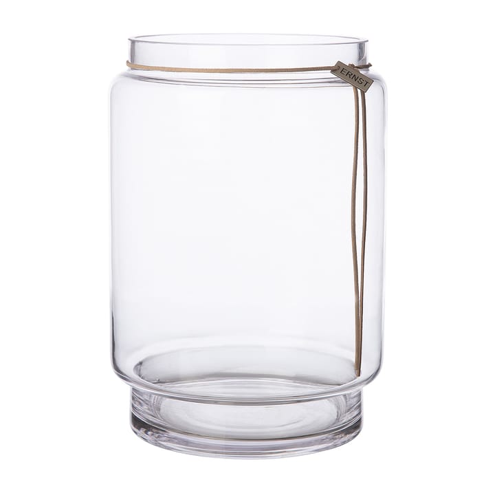 Ernst glass vase cylinder H28 cm Ø19.8 cm - Clear - ERNST