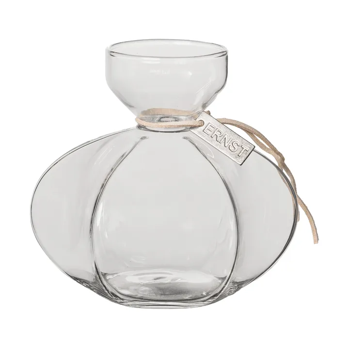 Ernst glass vase for sprig or core - Ø10x10 cm - ERNST