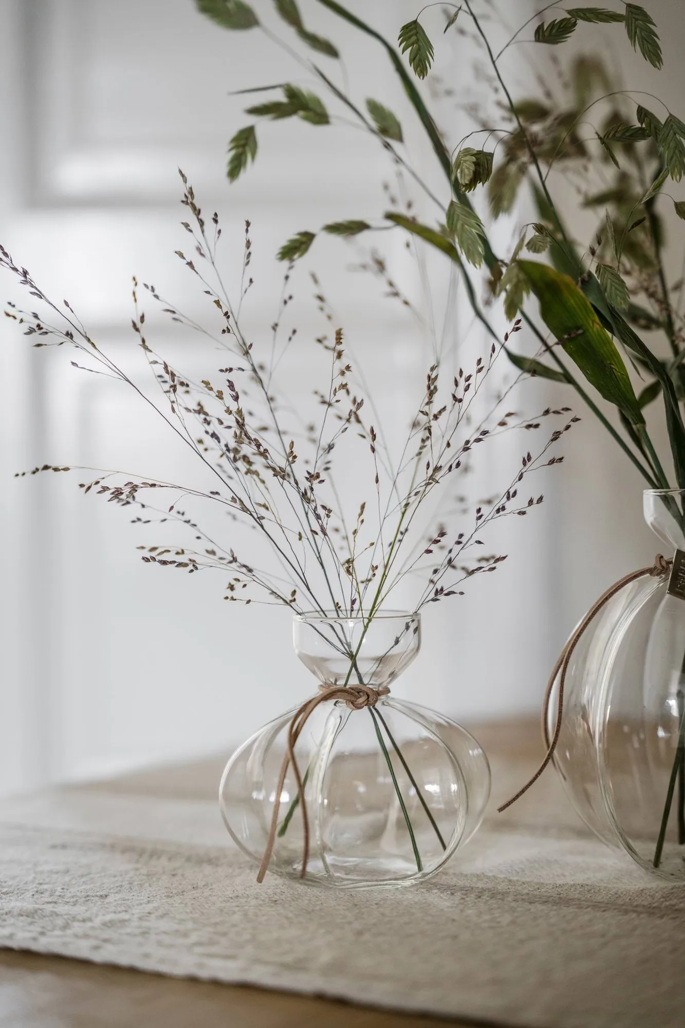 Ernst glass vase for sprig or core, Ø10x10 cm ERNST