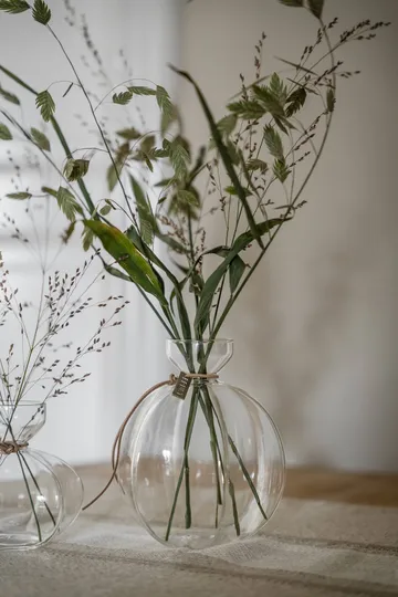 Ernst glass vase for sprig or core - Ø13x15 cm - ERNST