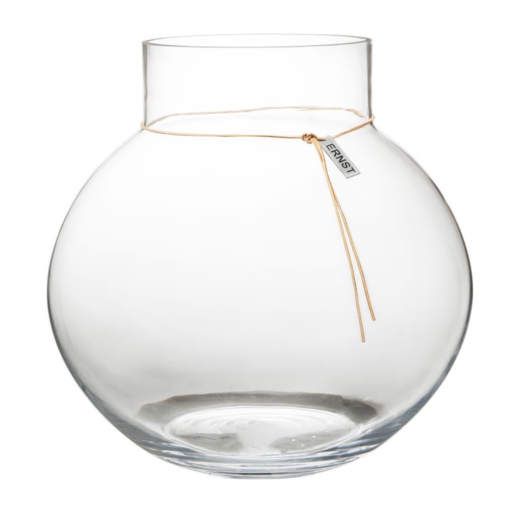 Ernst glass vase H29 cm Ø30 cm - clear - ERNST