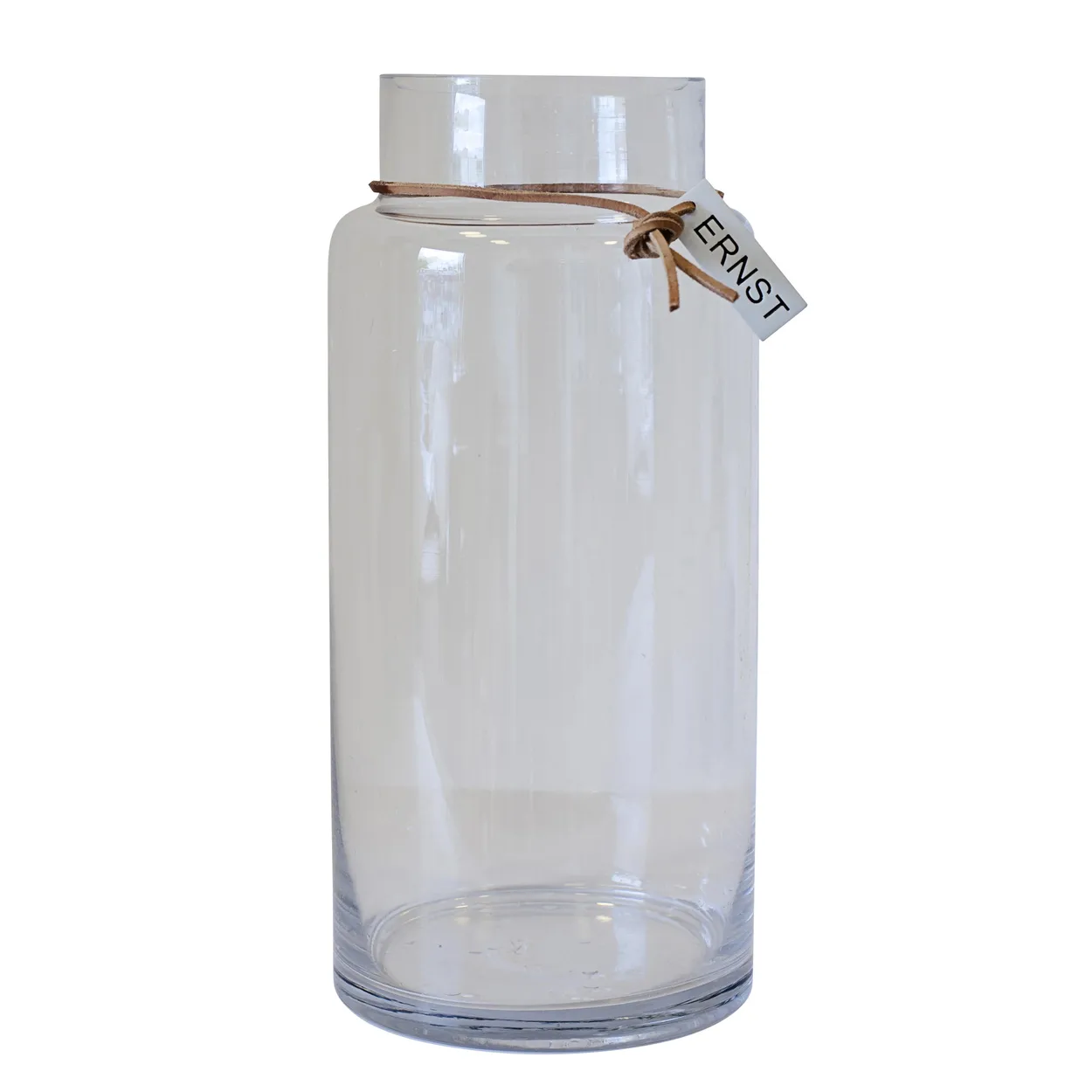 Ernst glass vase H33cm o11.5cm clear | Scandinavian Design | Vases | Transparent