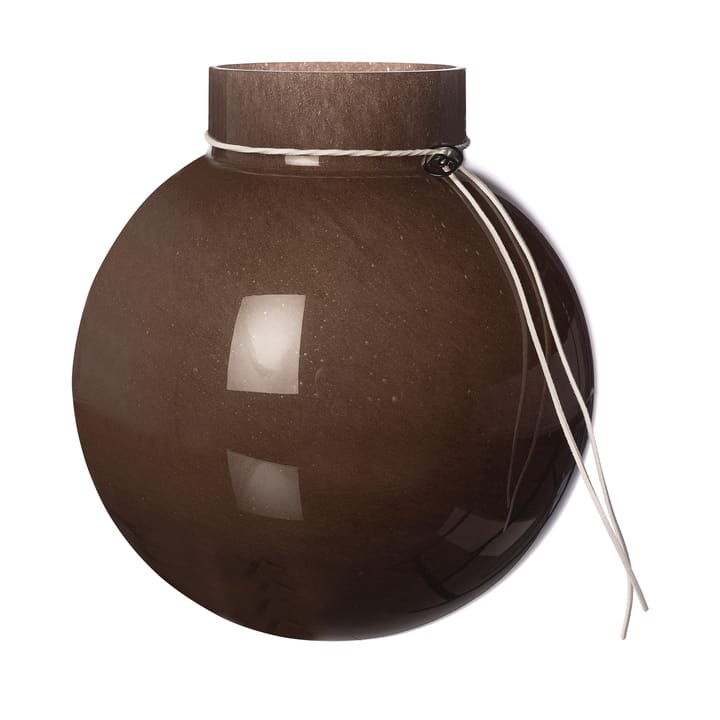 Ernst glass vase round brown - H25 cm Ø24 cm - ERNST