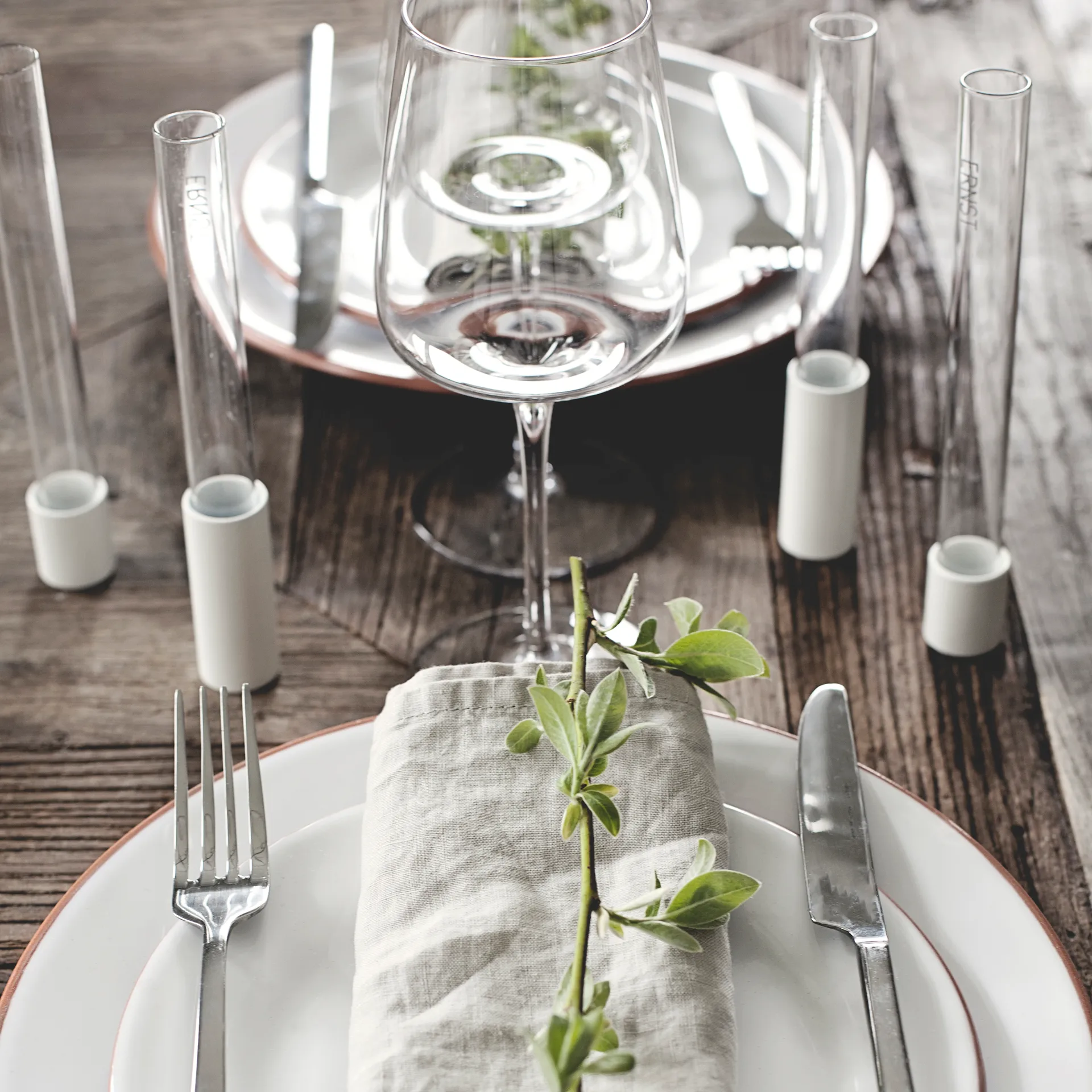 Ernst glass vase to candle holder 18 cm, Clear ERNST