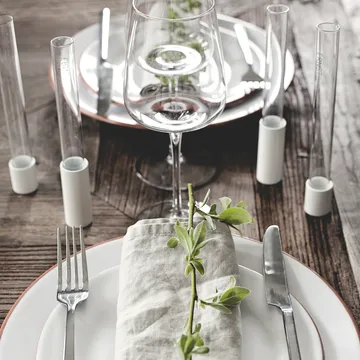 Ernst glass vase to candle holder 18 cm - Clear - ERNST