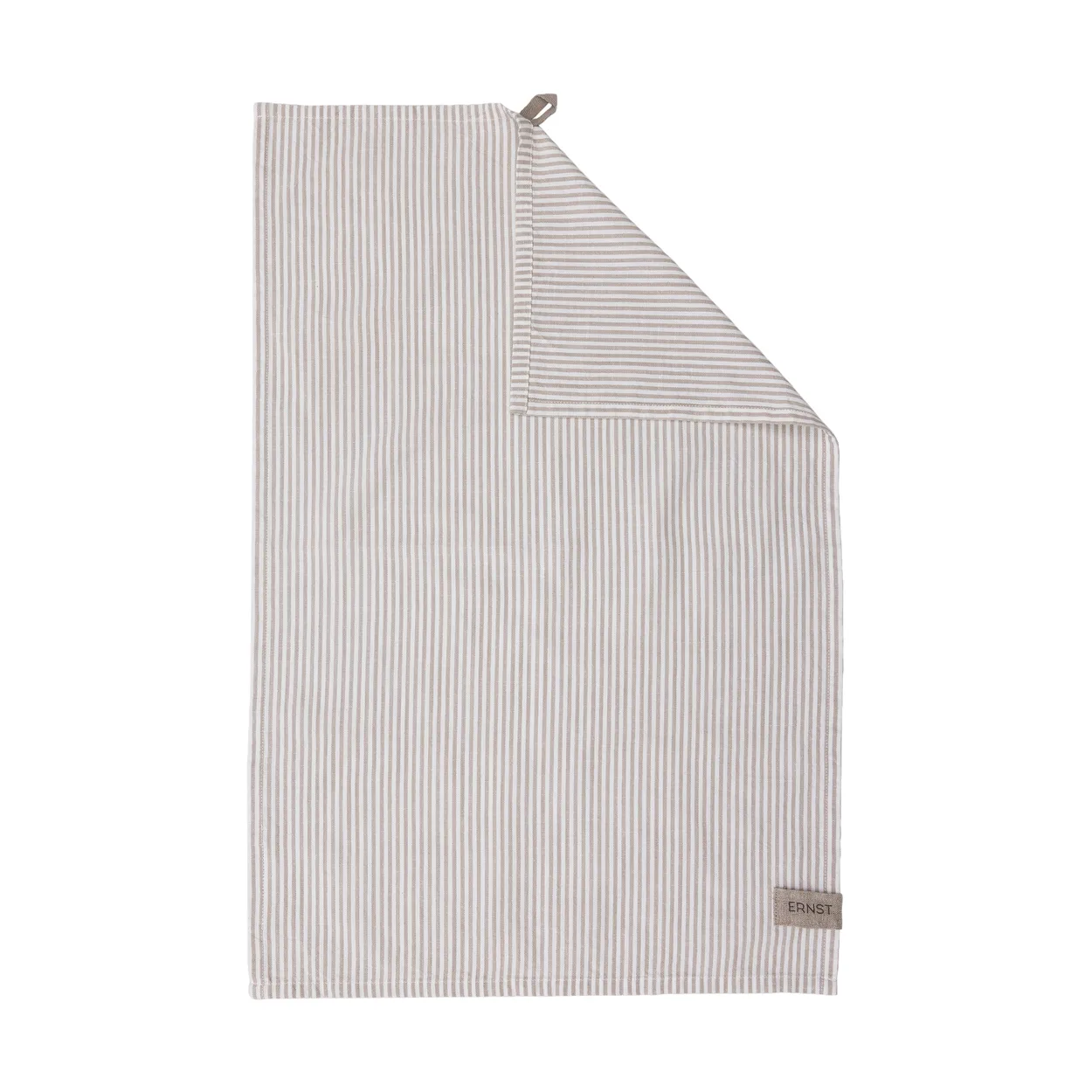 Ernst kitchen towel thin stripes 47x70 cm Beige-white stripe