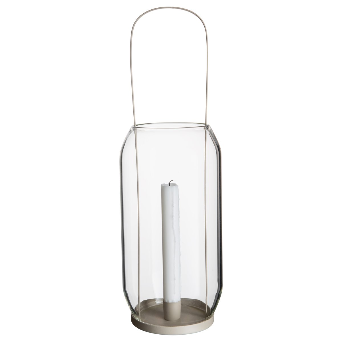 Ernst lantern for chandelier 40 cm beige | Scandinavian Design | Candle holders | Beige