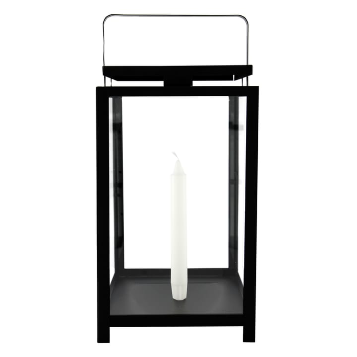 Ernst lantern for tapered candle 42 cm - Black - ERNST