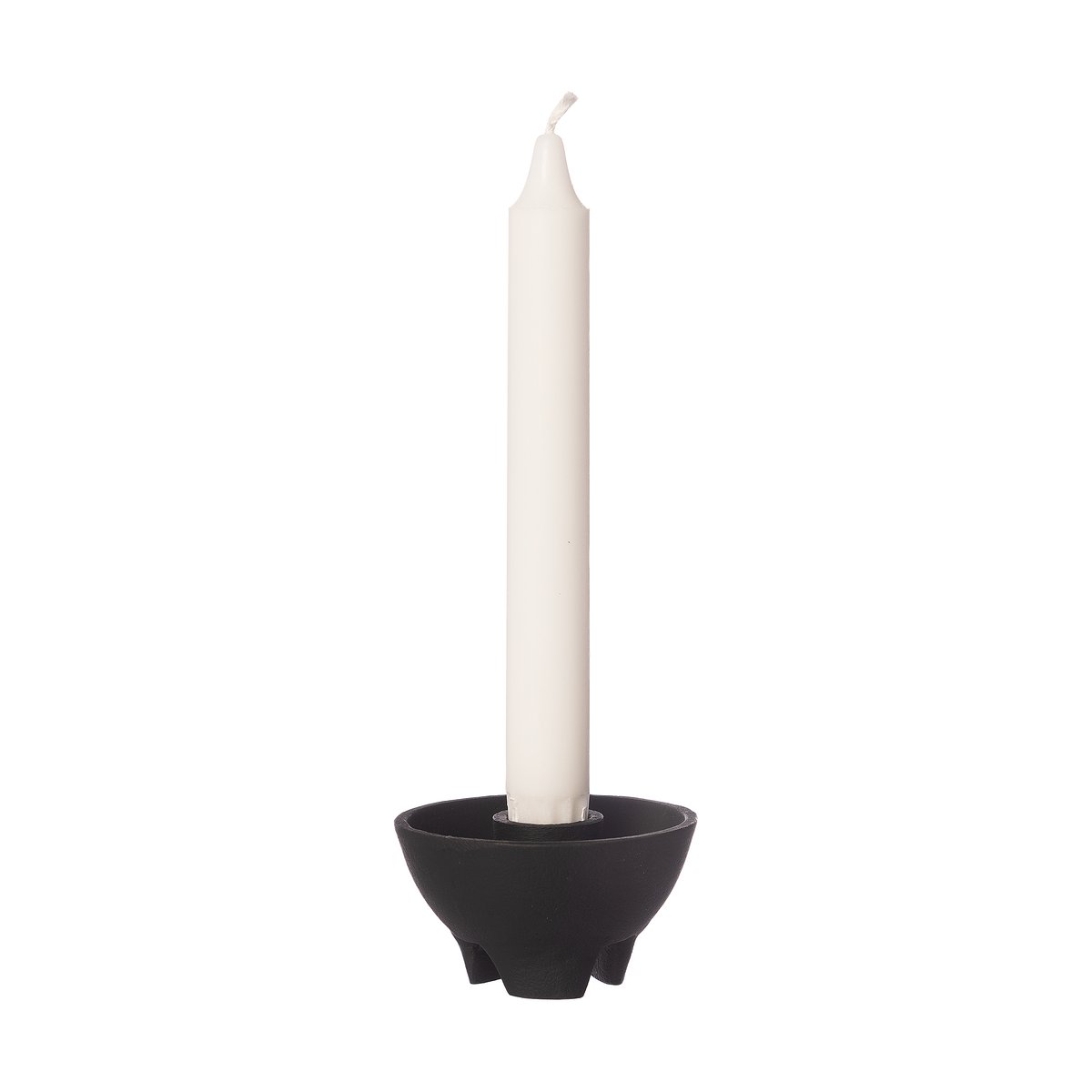 Ernst light bowl for 1 candle o8 cm Black | Scandinavian Design | Candle holders | Black