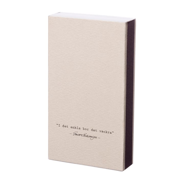 Ernst matchbox quote simple - Beige - ERNST