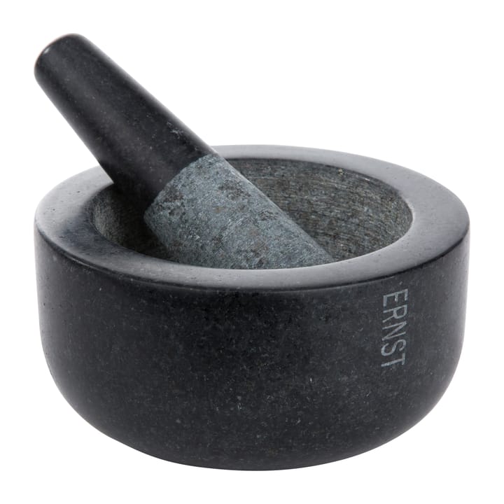 Ernst mortar black granite - Large Ø14 cm - ERNST