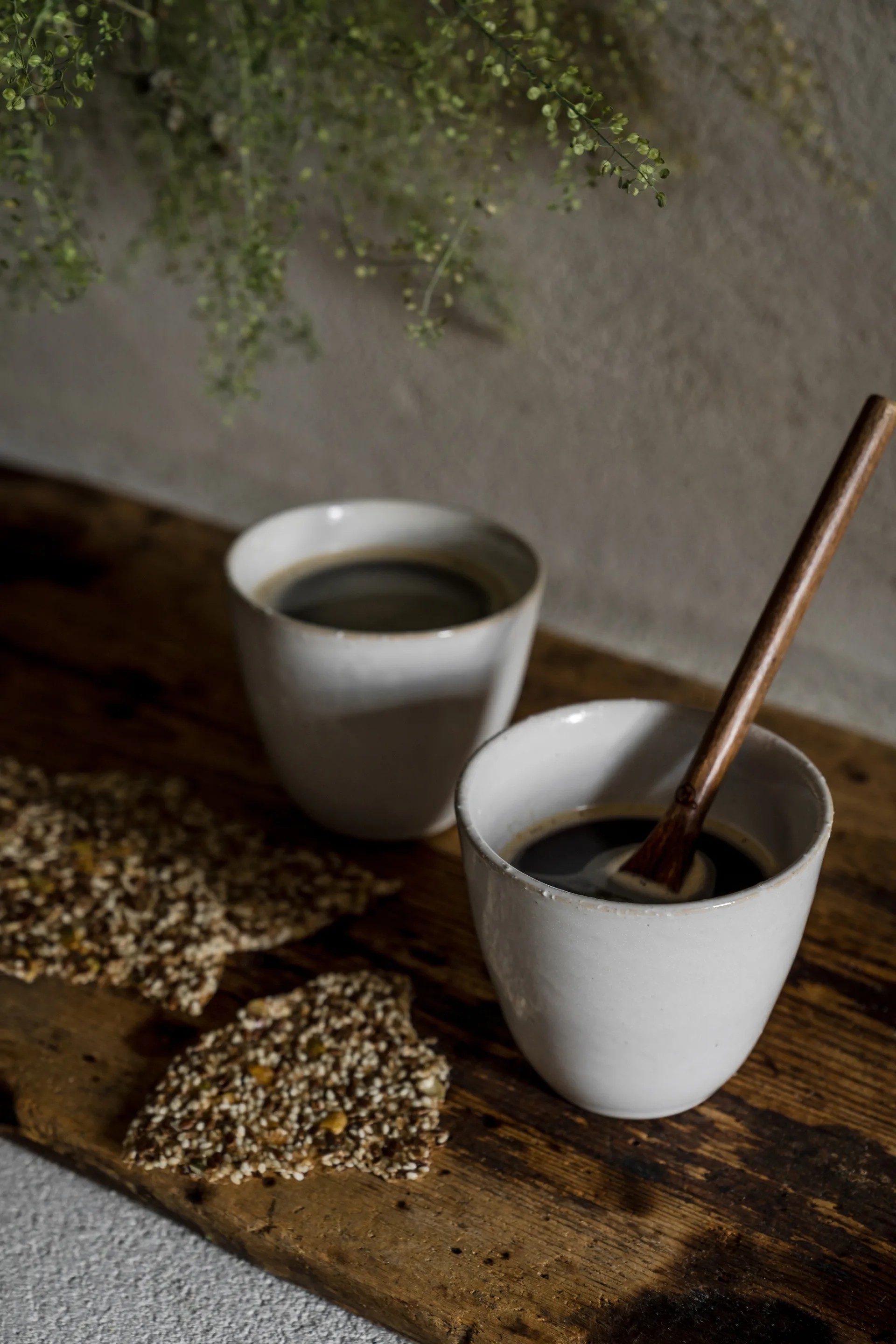 Ernst mug without handle 8 cm, Off-white ERNST