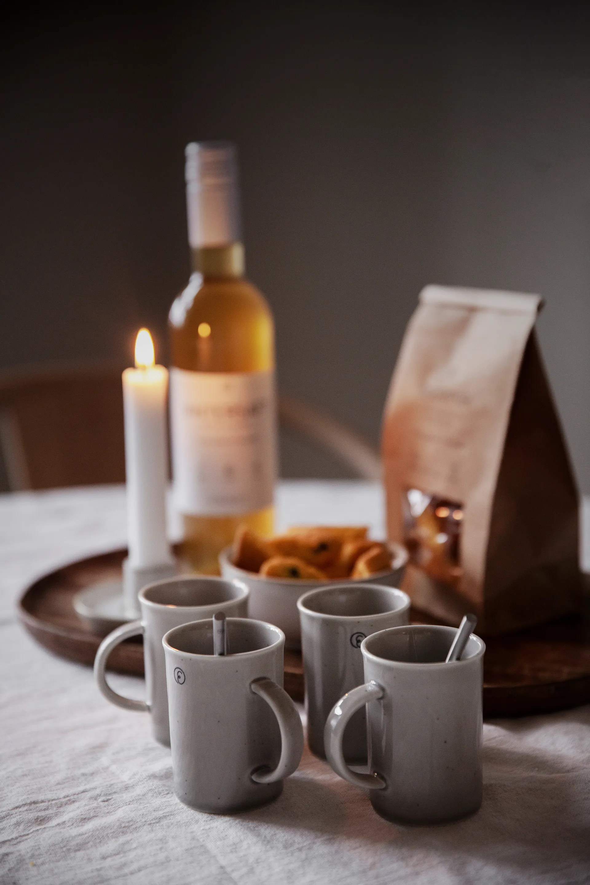 Ernst mulled wine mug porcelain 7.5 cm, Sand ERNST