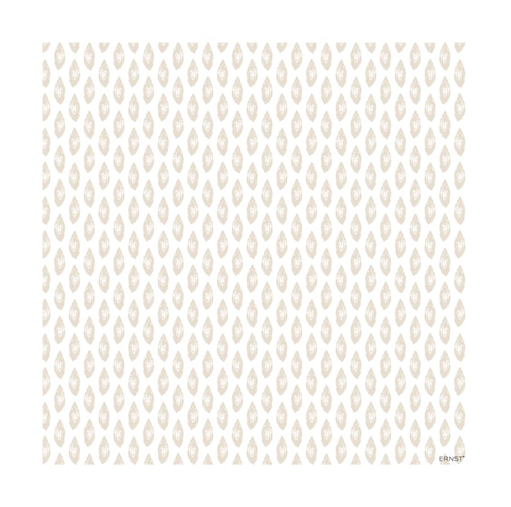 Ernst napkin almond 33x33 cm 20-pack - White-beige - ERNST