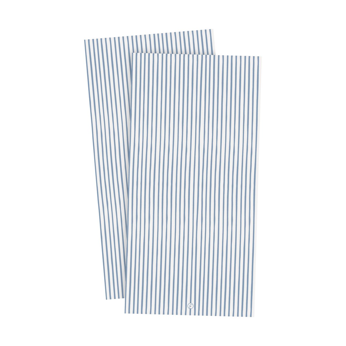 Ernst napkin striped 10x20 cm 20-pack Light blue-white