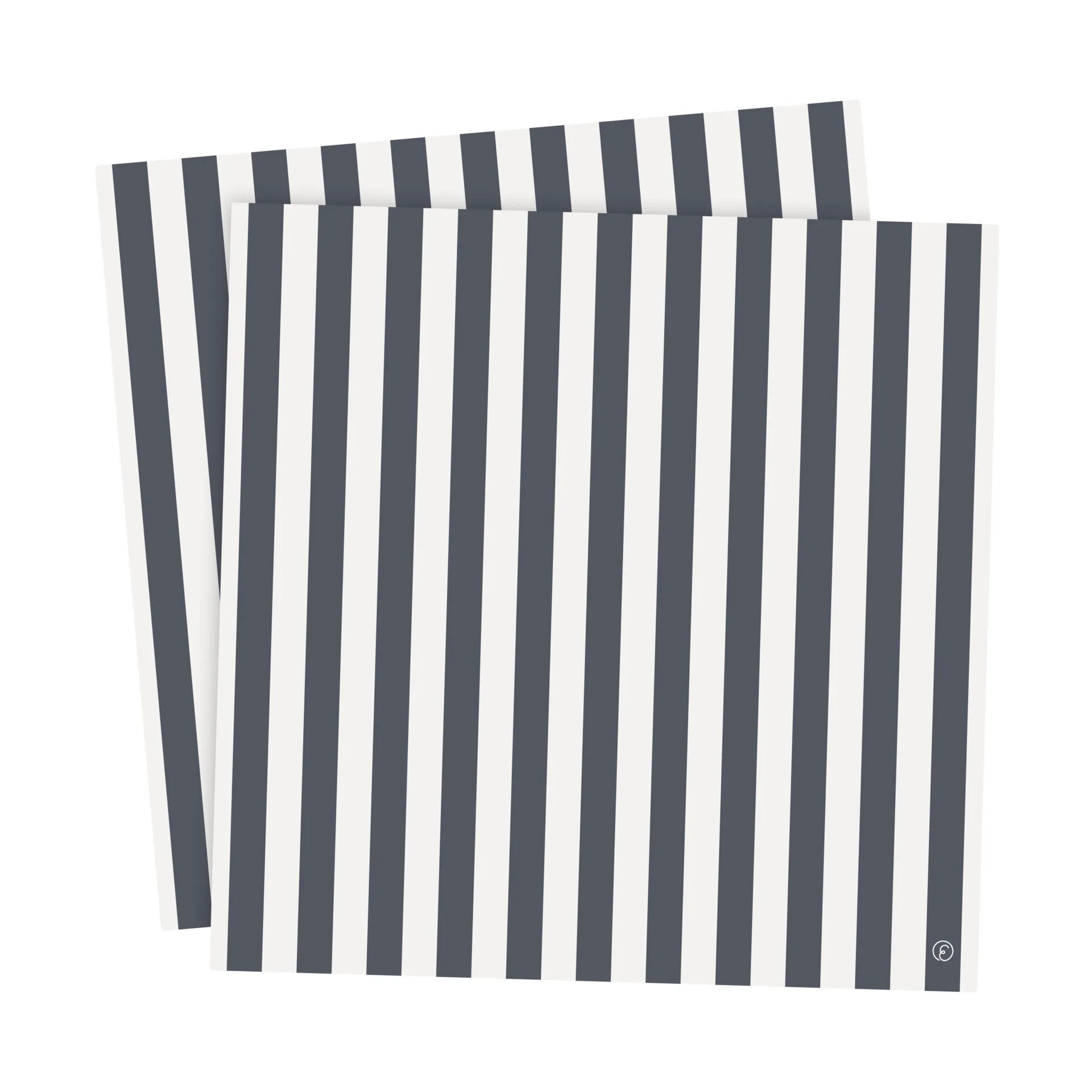 Ernst napkin striped 33x33 cm 20-pack, Blue-white ERNST