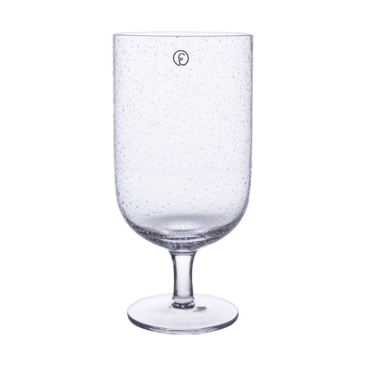 ERNST Ernst oil glass bubbly glass 45 cl 2-pack Clear