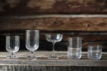 Ernst oil glass bubbly glass 45 cl 2-pack - Clear - ERNST