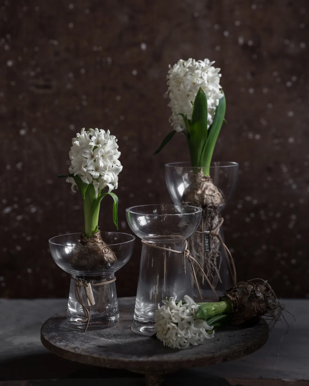 Ernst onion vase glass, 19 cm ERNST