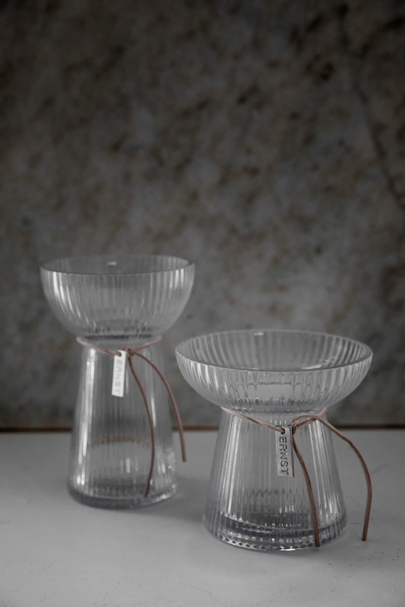 Ernst Onion vase striped, 15 cm ERNST
