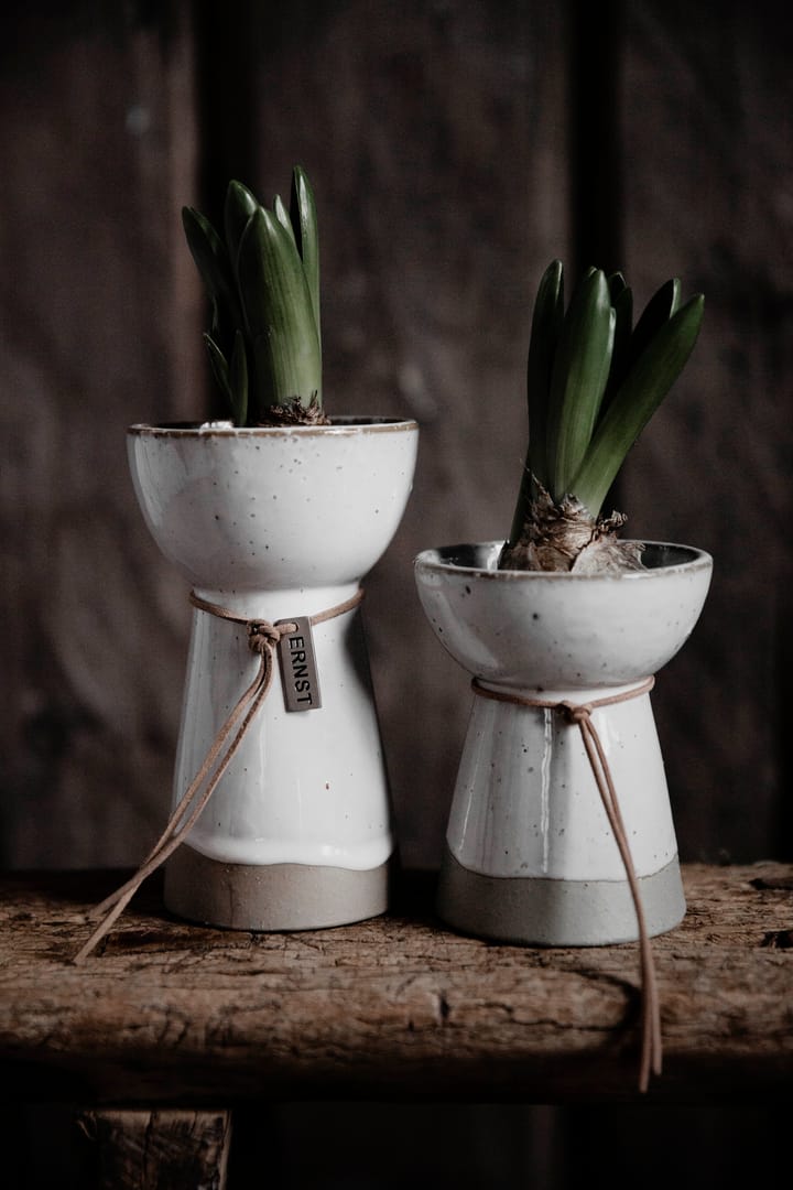 Ernst onion vase white - 11 cm - ERNST
