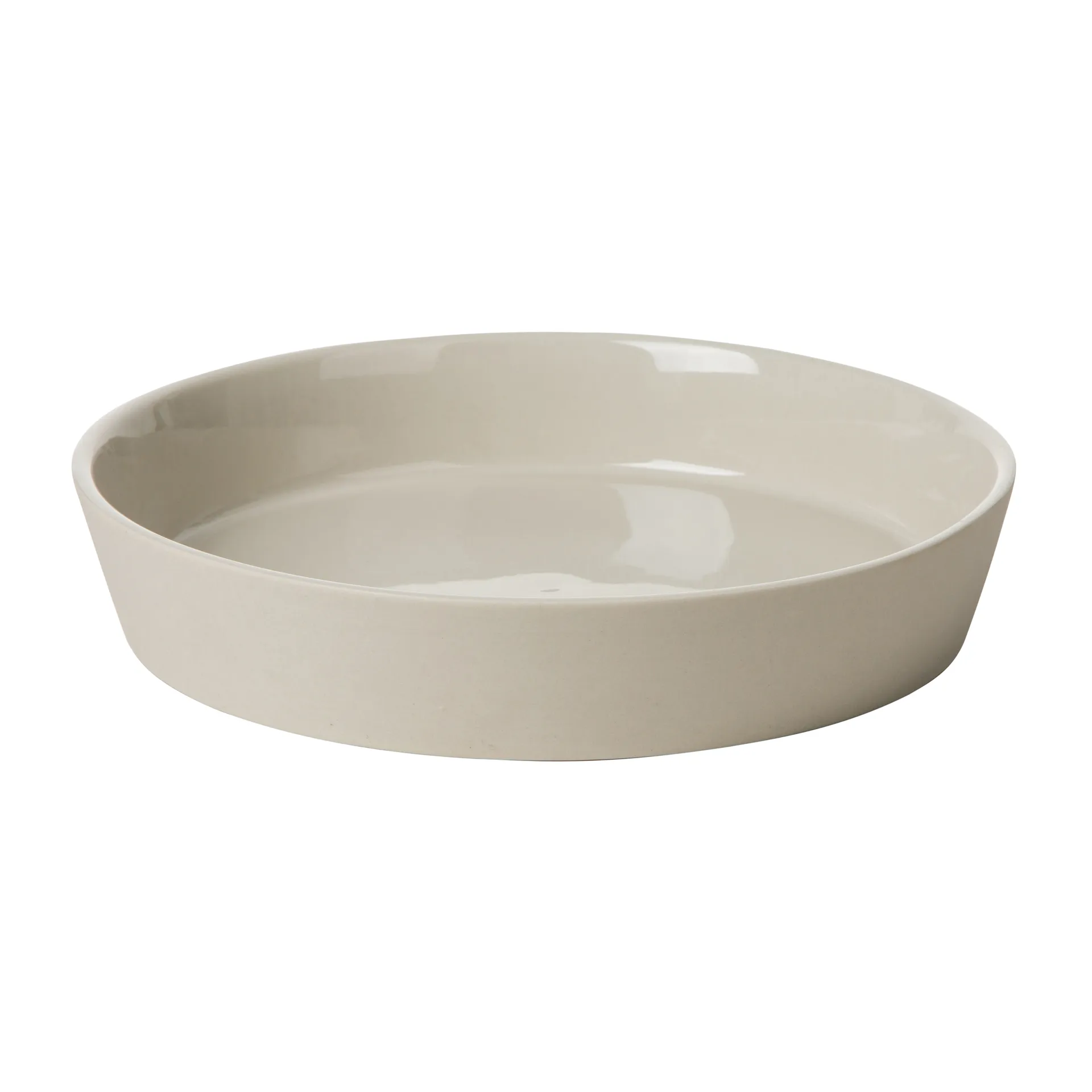 Ernst oven dish stoneware, white ERNST