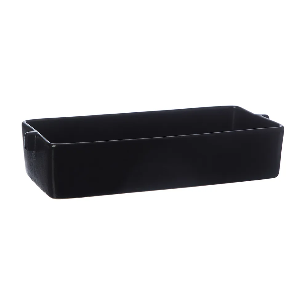 Ernst oven dish13x29 cm, Black ERNST