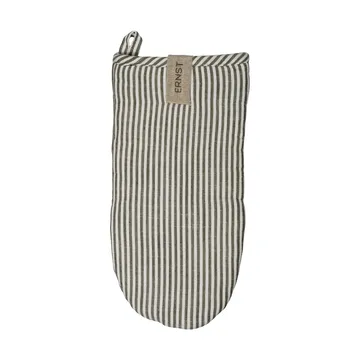 Ernst oven mitt striped - Sage-white - ERNST