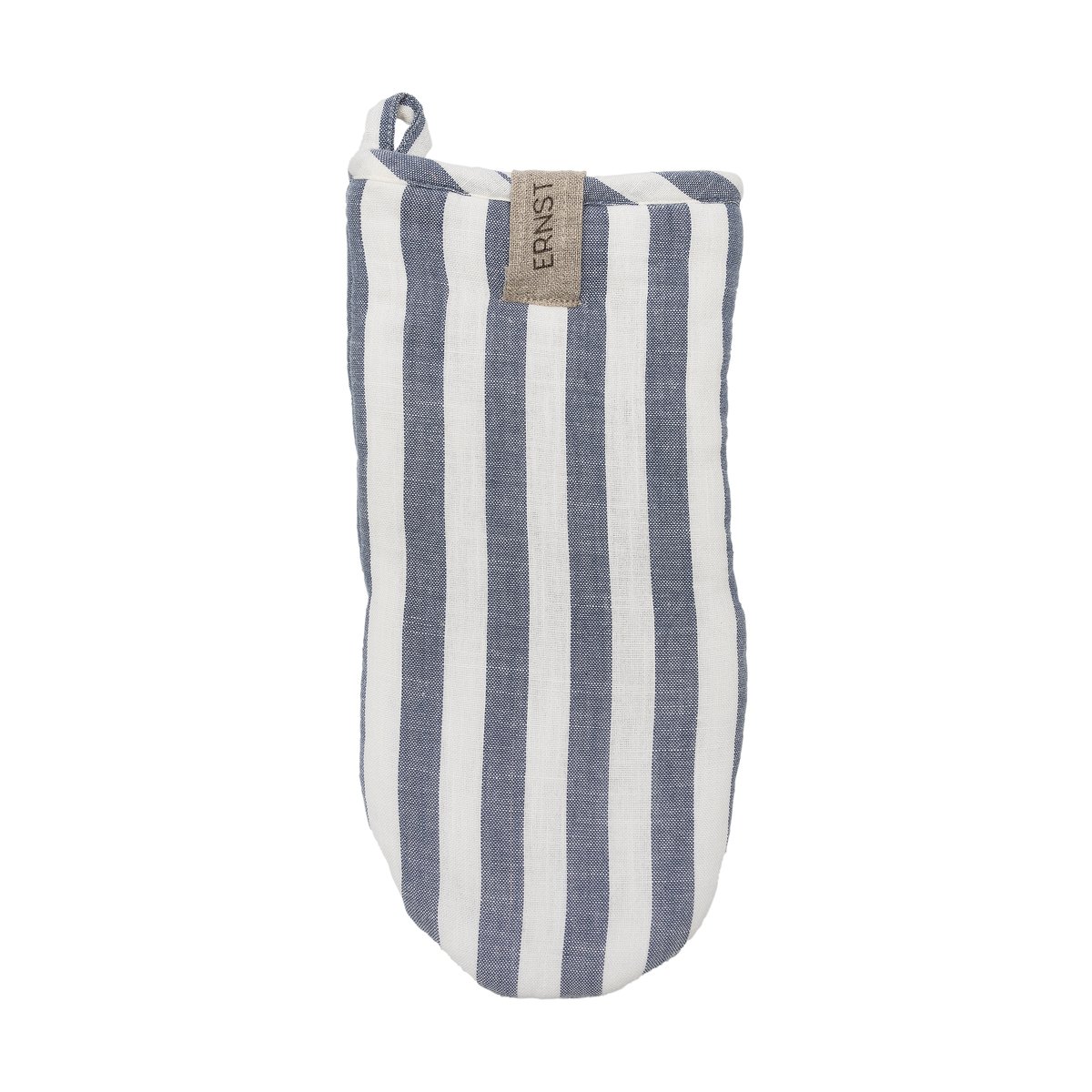 Ernst oven mitt wide stripes Blue-white | Scandinavian Design | Oven mitts, gloves & pot holders | Blue