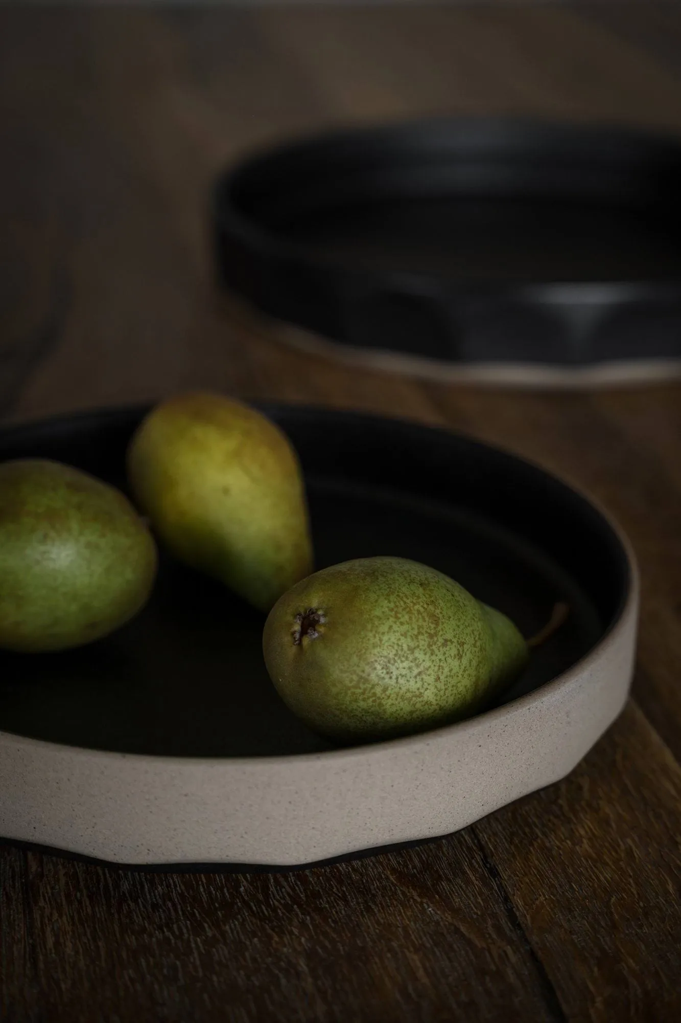 Ernst ovenproof dish, Black-natural, Ø25x4 cm ERNST