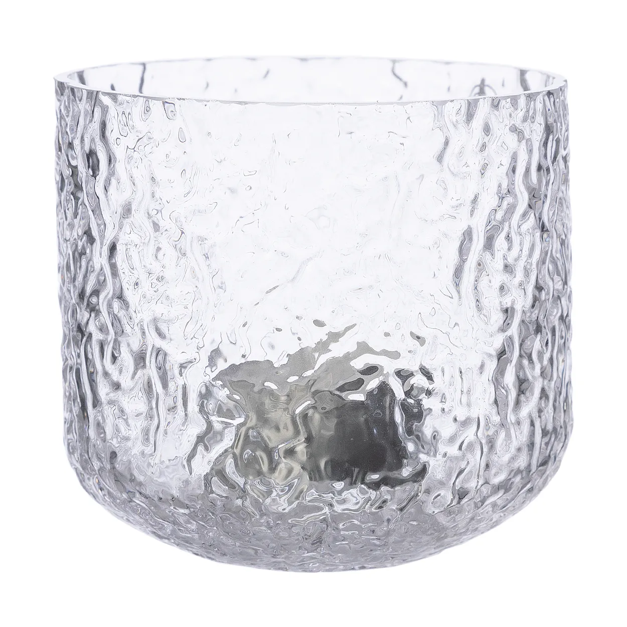 Ernst patterned candle holder o10x9 cm | Scandinavian Design | Tea light holders, lanterns & candle dishes | Transparent