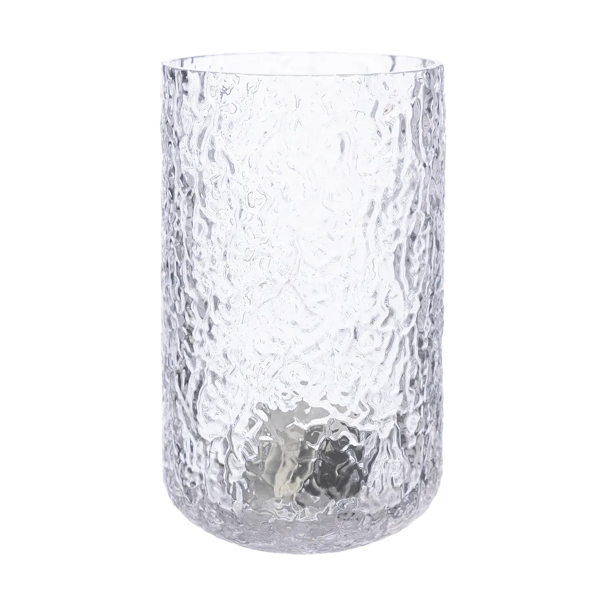 Ernst patterned candle holder o9x15 cm | Scandinavian Design | Tea light holders, lanterns & candle dishes | Transparent
