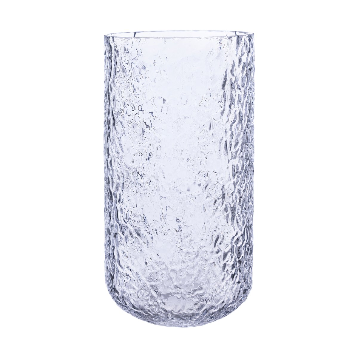 ERNST Ernst patterned vase 25 cm Clear