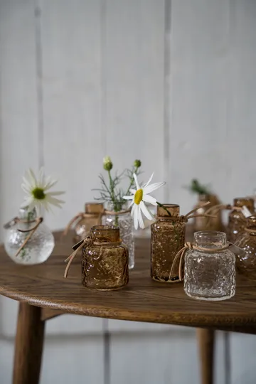 Ernst patterned vase gift set 3 pieces - Clear - ERNST