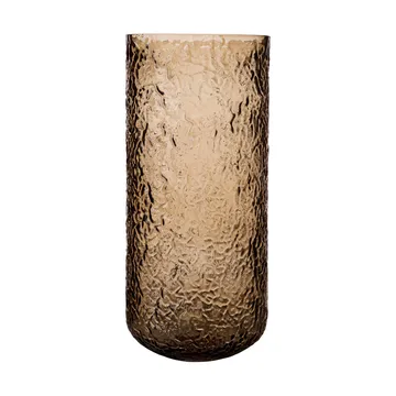 Ernst patterned vase/candle holder - Amber, Ø11x25 cm - ERNST