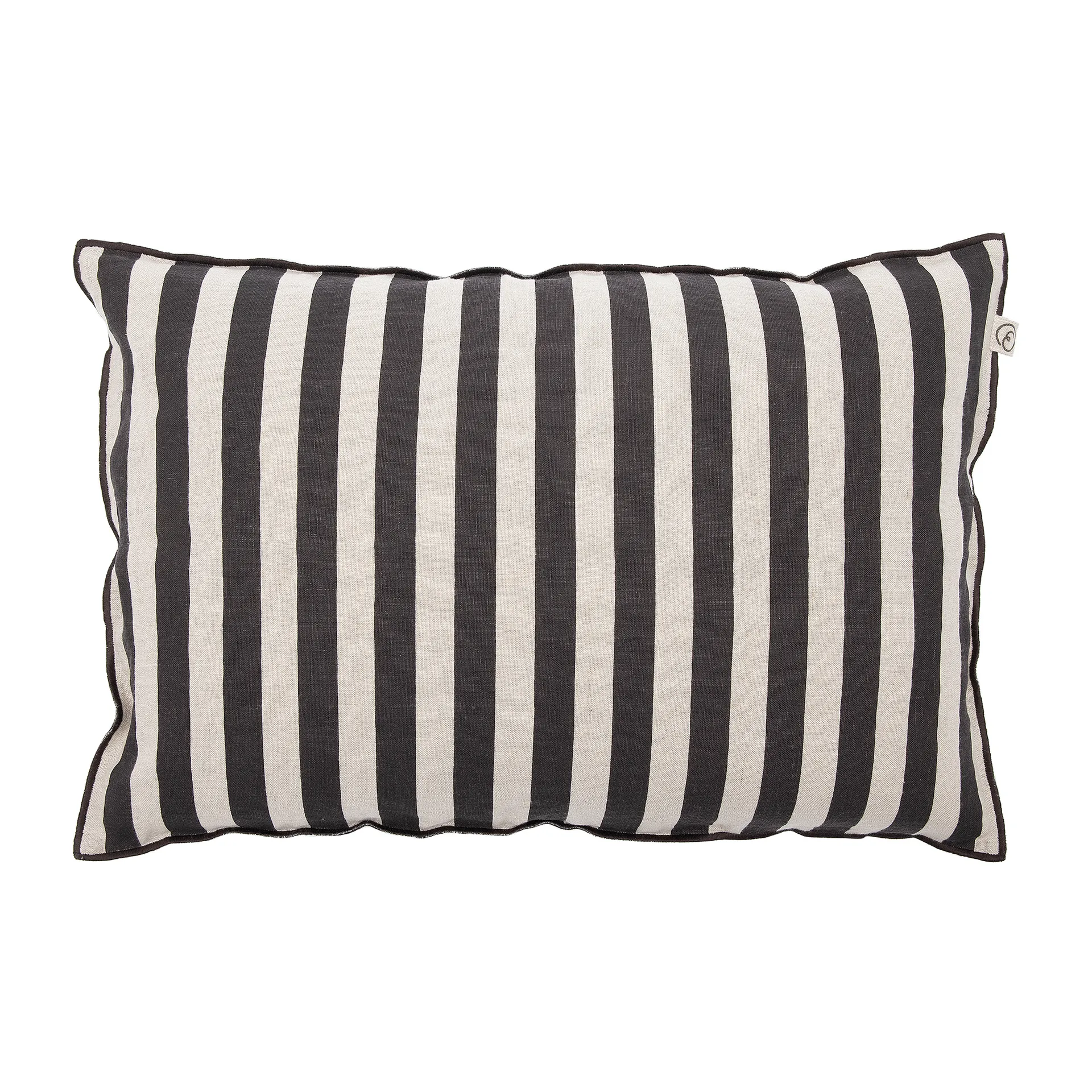 Ernst pillowcase striped 40x60 cm, Brown-beige ERNST