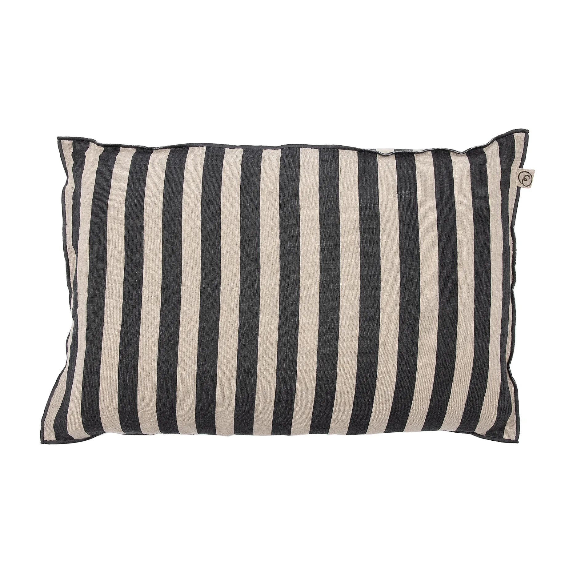 Ernst pillowcase striped 40x60 cm, grey-beige ERNST
