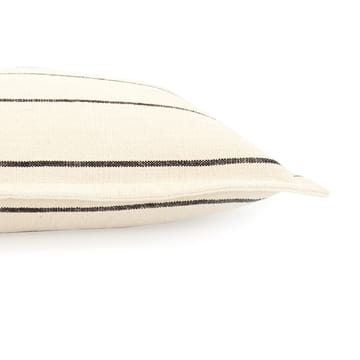 Ernst pillowcase stripped 50x50 cm - Natural-black - ERNST