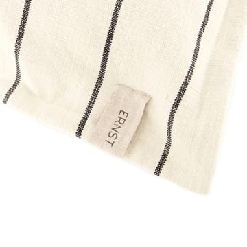 Ernst pillowcase stripped 50x50 cm - Natural-black - ERNST
