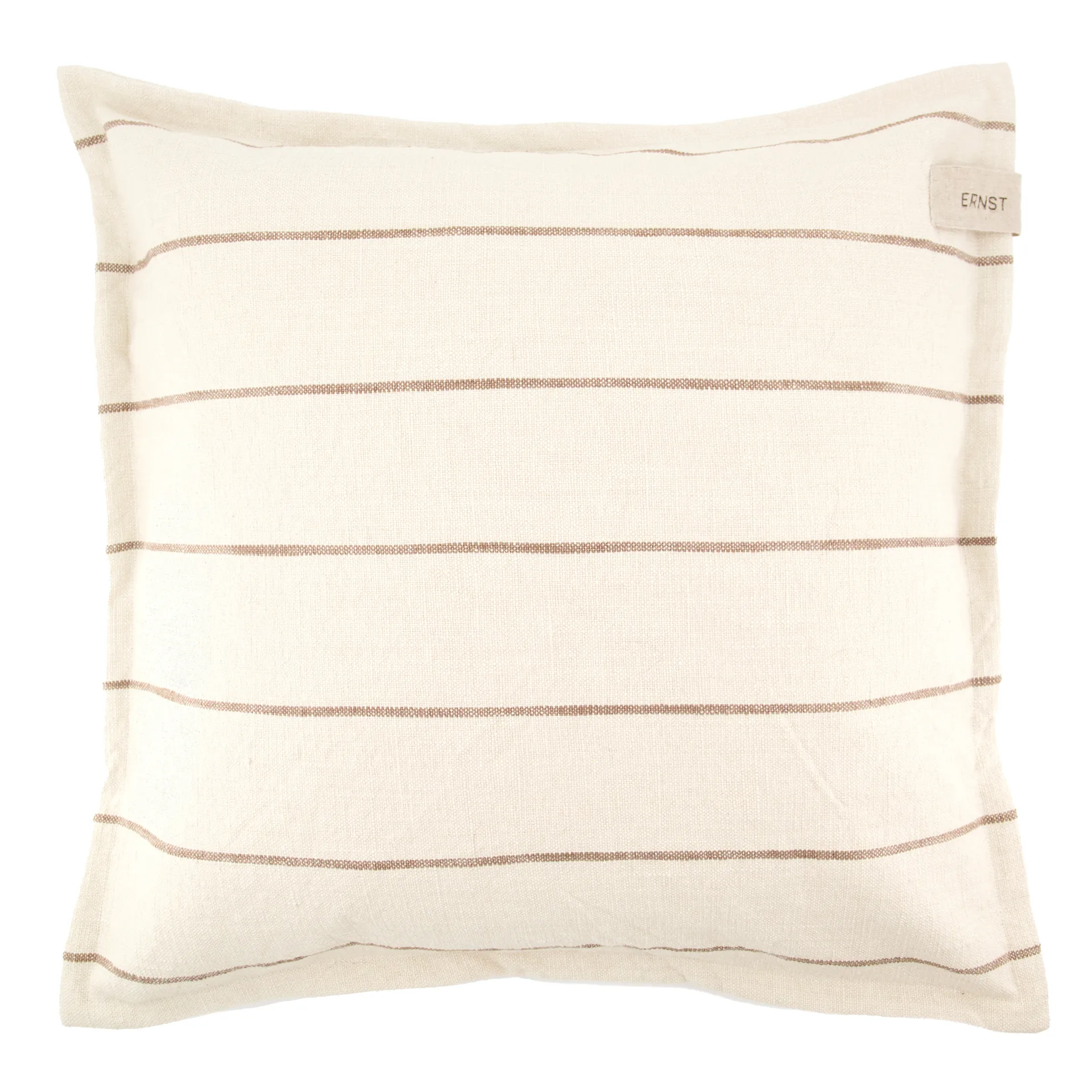 Ernst pillowcase stripped 50x50 cm, Natural-Mole ERNST