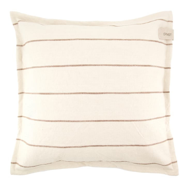 Ernst pillowcase stripped 50x50 cm, Natural-Mole ERNST