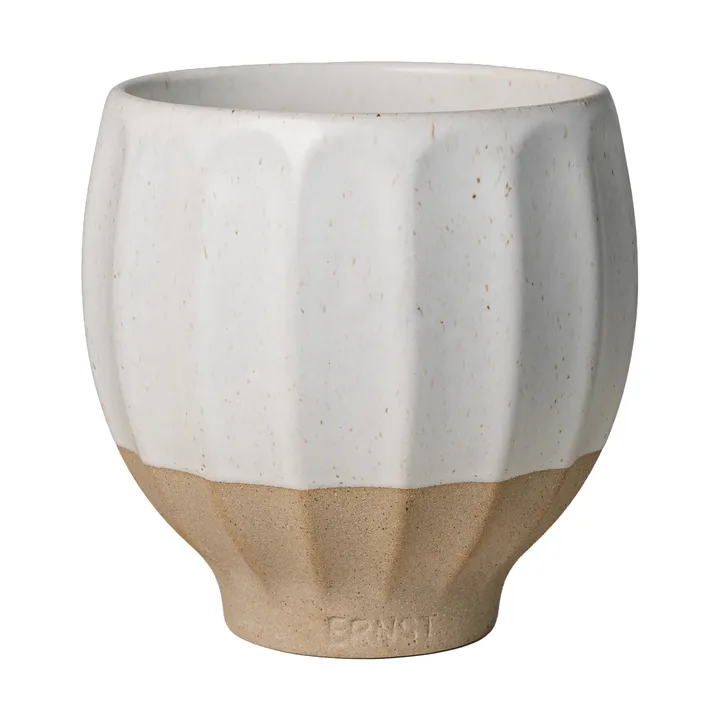 Ernst plant pot - White-natural, Ø14x14 cm - ERNST