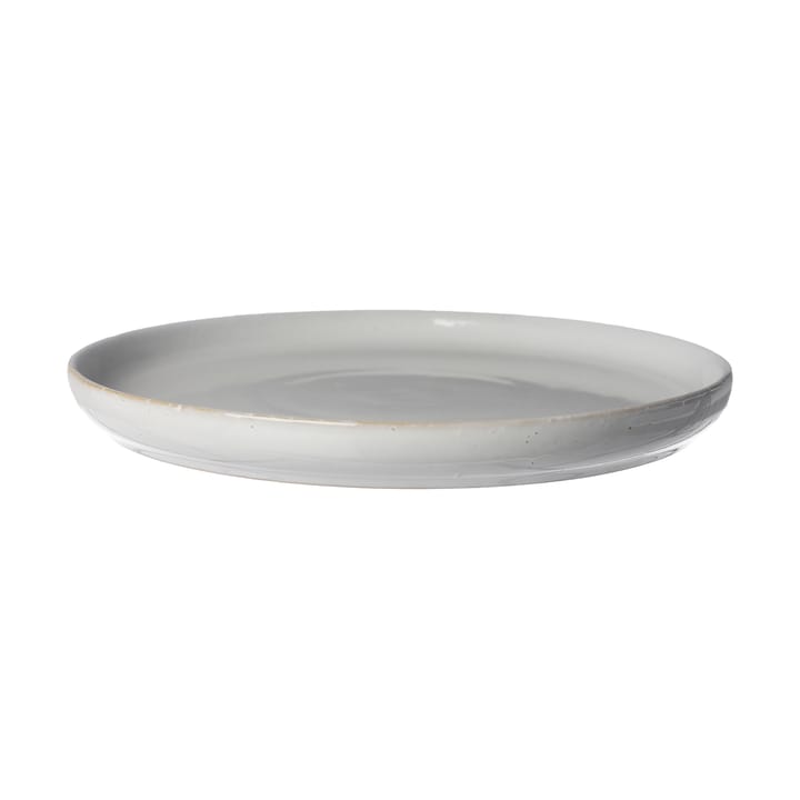 Ernst plate Ø24.5 cm - Natural white - ERNST