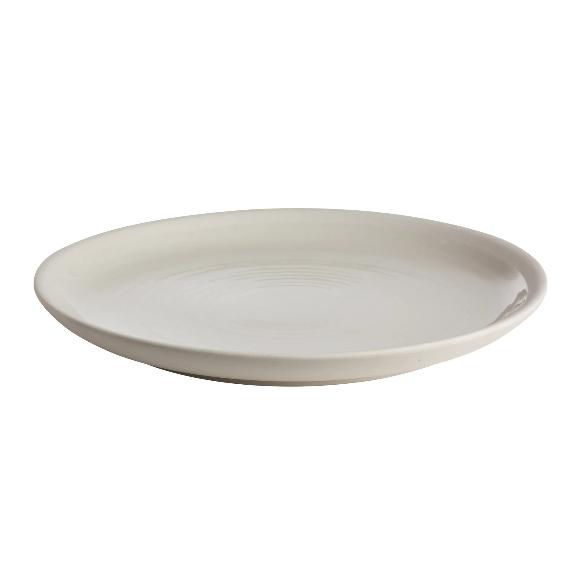 Ernst plate stoneware 26 cm, white ERNST