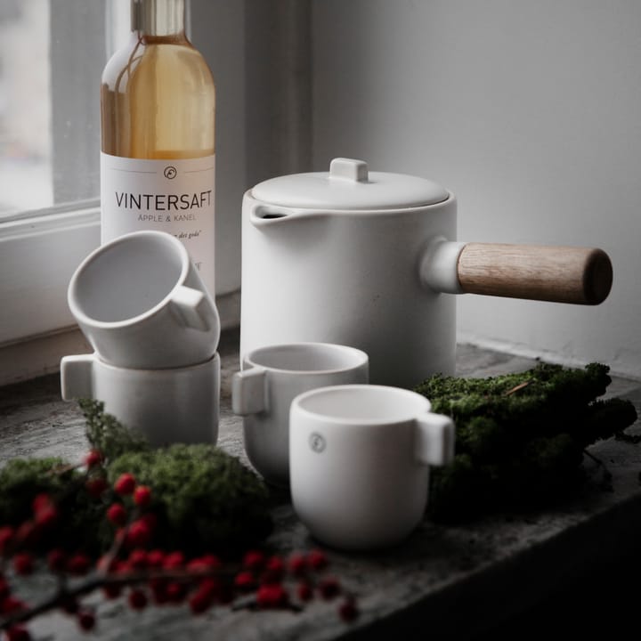 Ernst pot for warm drinks 15 cm, white-sand ERNST